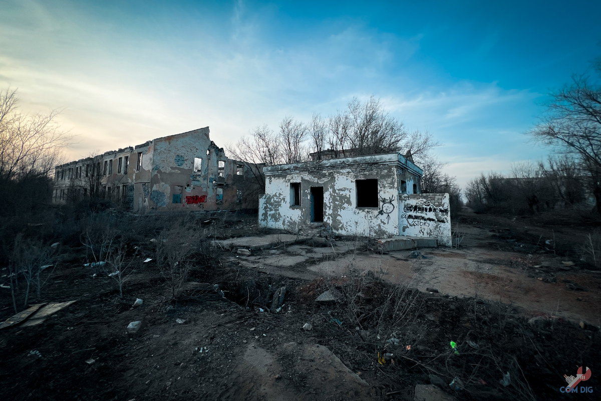 КПП бывшей воинской части