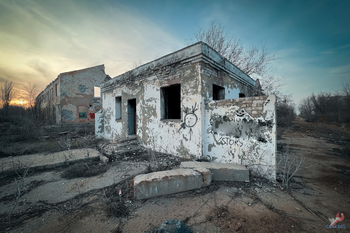 КПП бывшей воинской части