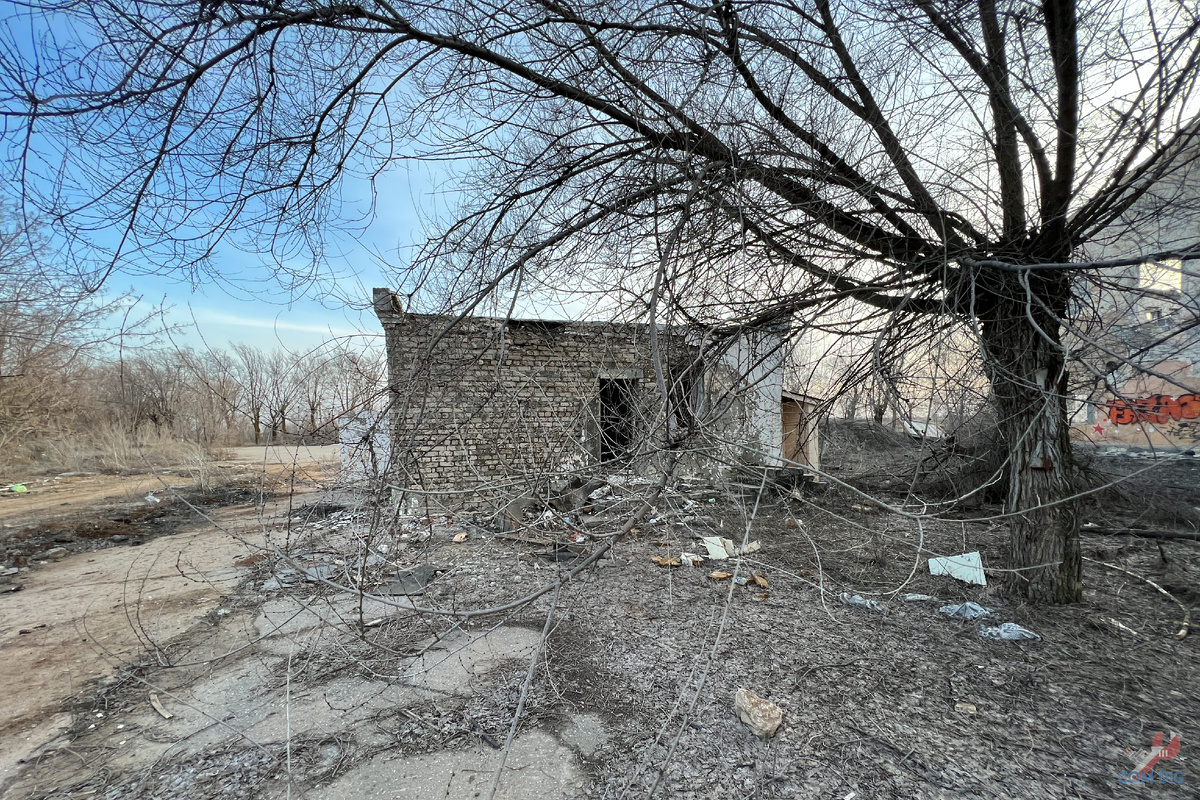 КПП бывшей воинской части