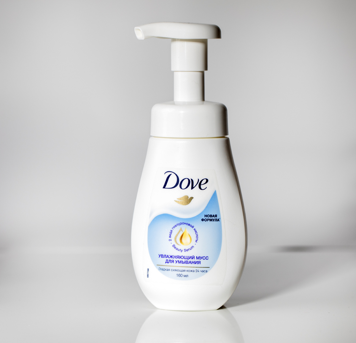 Увлажняющий мусс для умывания Dove