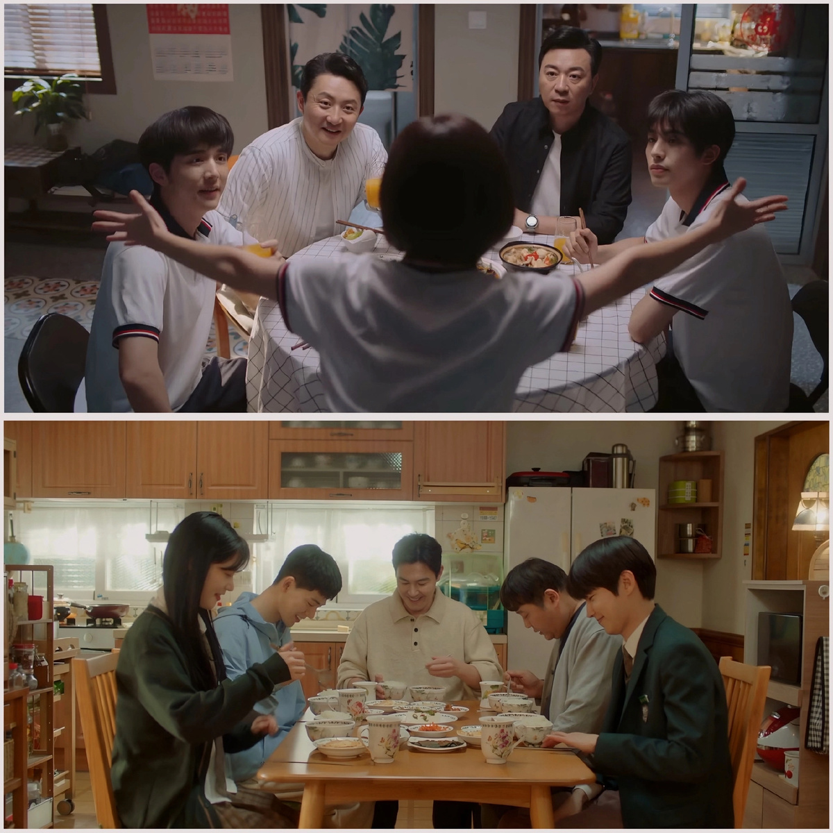 Две счастливые семьи