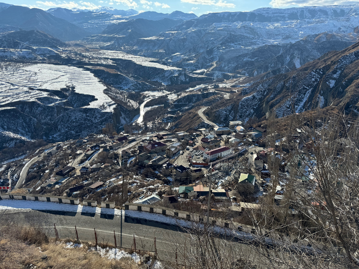 Село Гуниб. Дагестан. Фото автора.