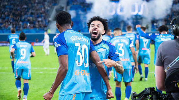    Полузащитник «Зенита» Клаудиньо. ФК «Зенит»