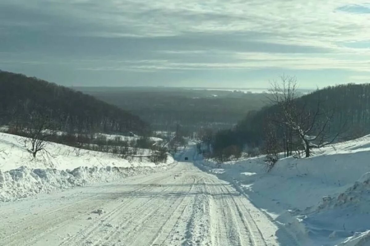    22 декабря открыт зимник между Самарой и Рождествено