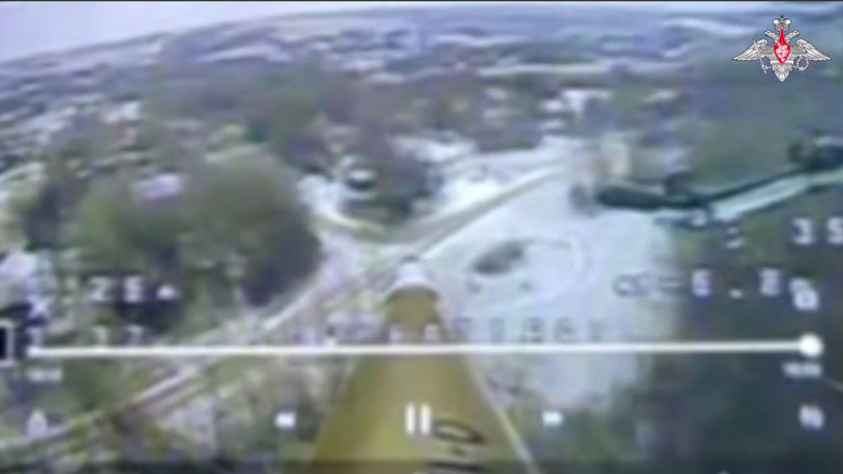    В Курской области группировкой "Север" была уничтожена бронированная машина ВСУ