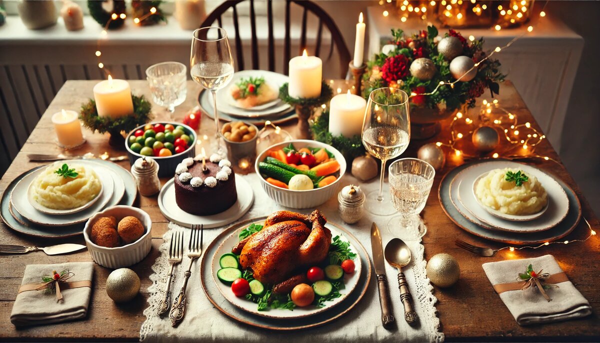 Новогодний стол