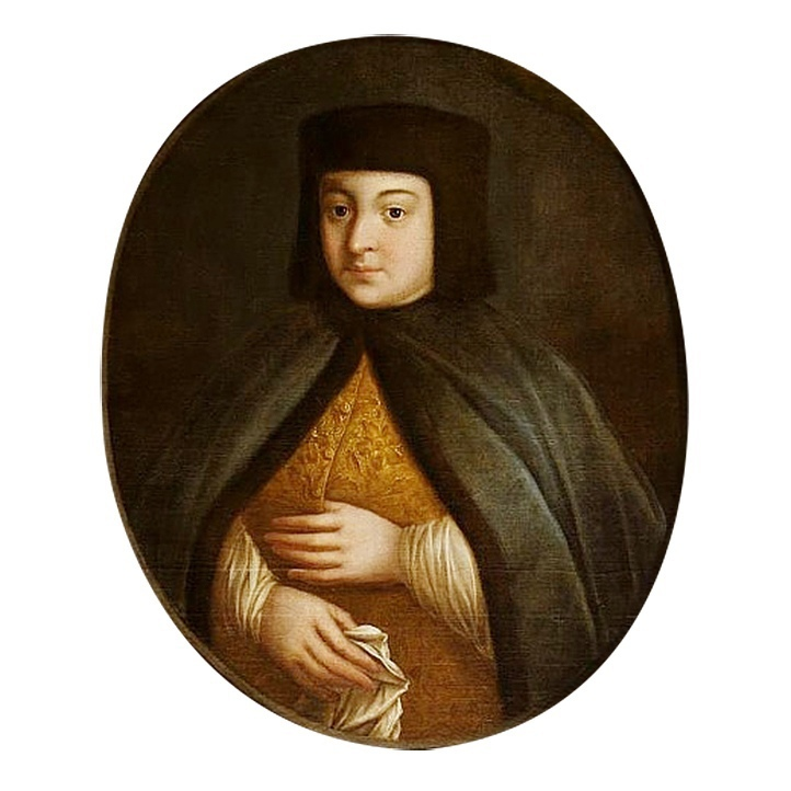 Портрет царицы Натальи Кирилловны, XVIII век, неизвестный художник. Музеи Московского Кремля