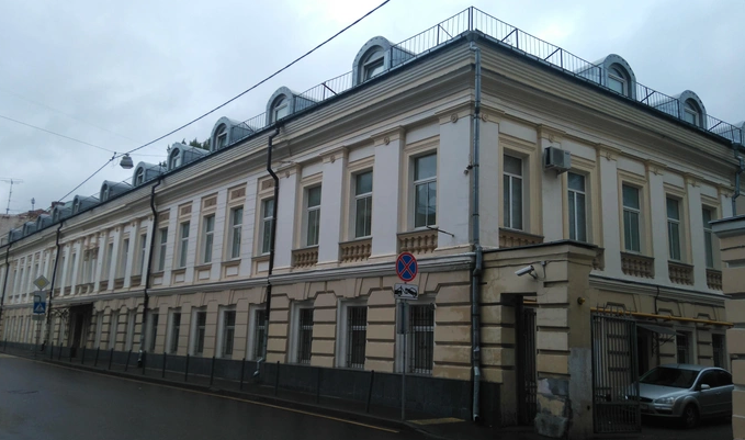 Здание усадьбы Пашковых на Чистых Прудах