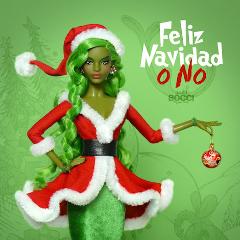 Grinch by David Bocci 2023 Feliz Navidad, refugiorosabocci.blogspot.com