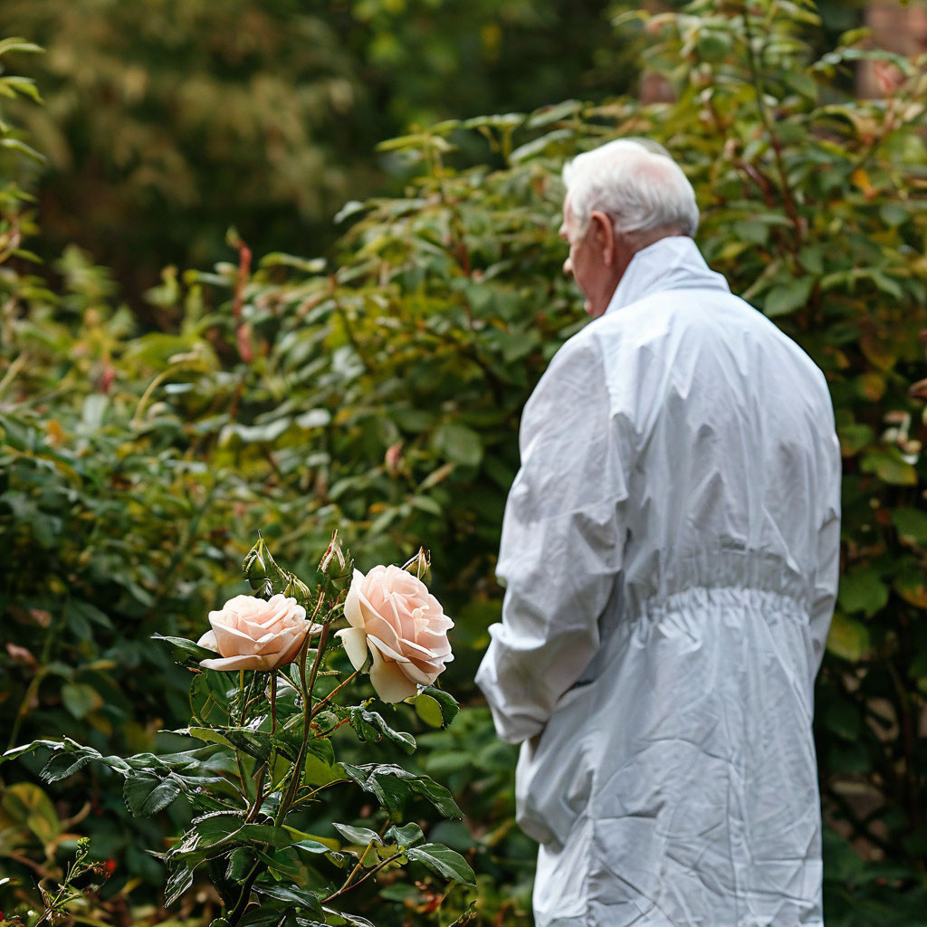 Листья у этого сорта насыщенно-зелёные, матовые, что прекрасно подчёркивает нежную красоту цветков.