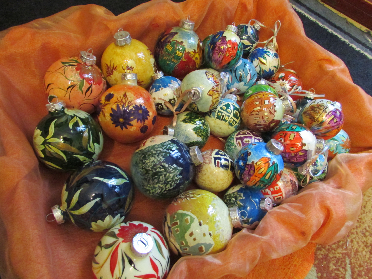 Моя вселенная новогодних шаров