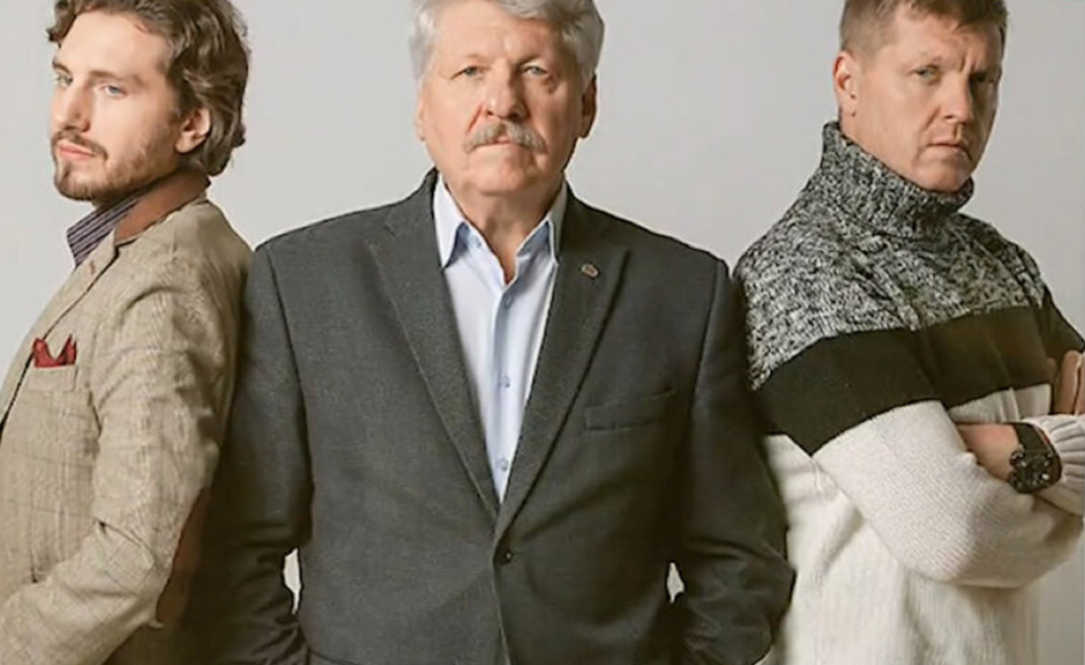 Сергей Паршин и его сыновья