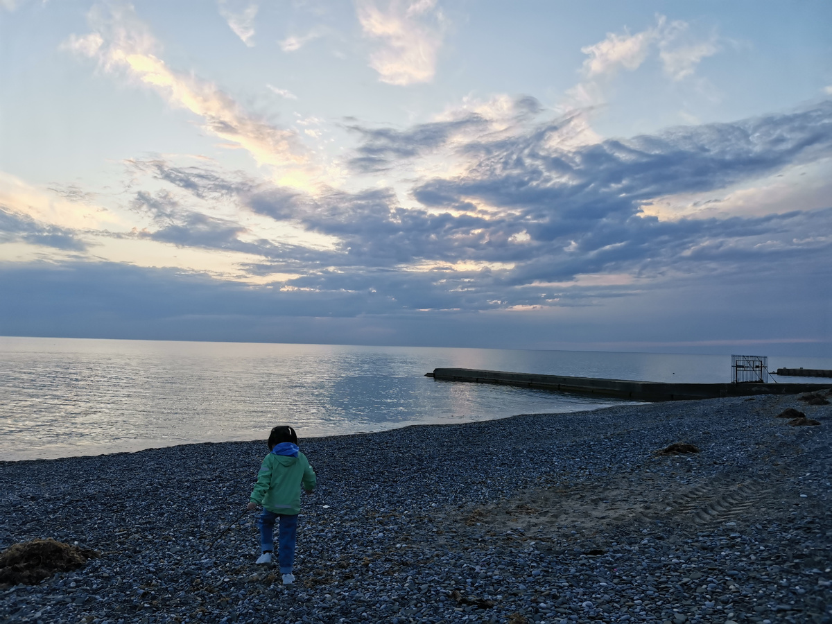 Море тоже полезно для здоровья. Фото автора.