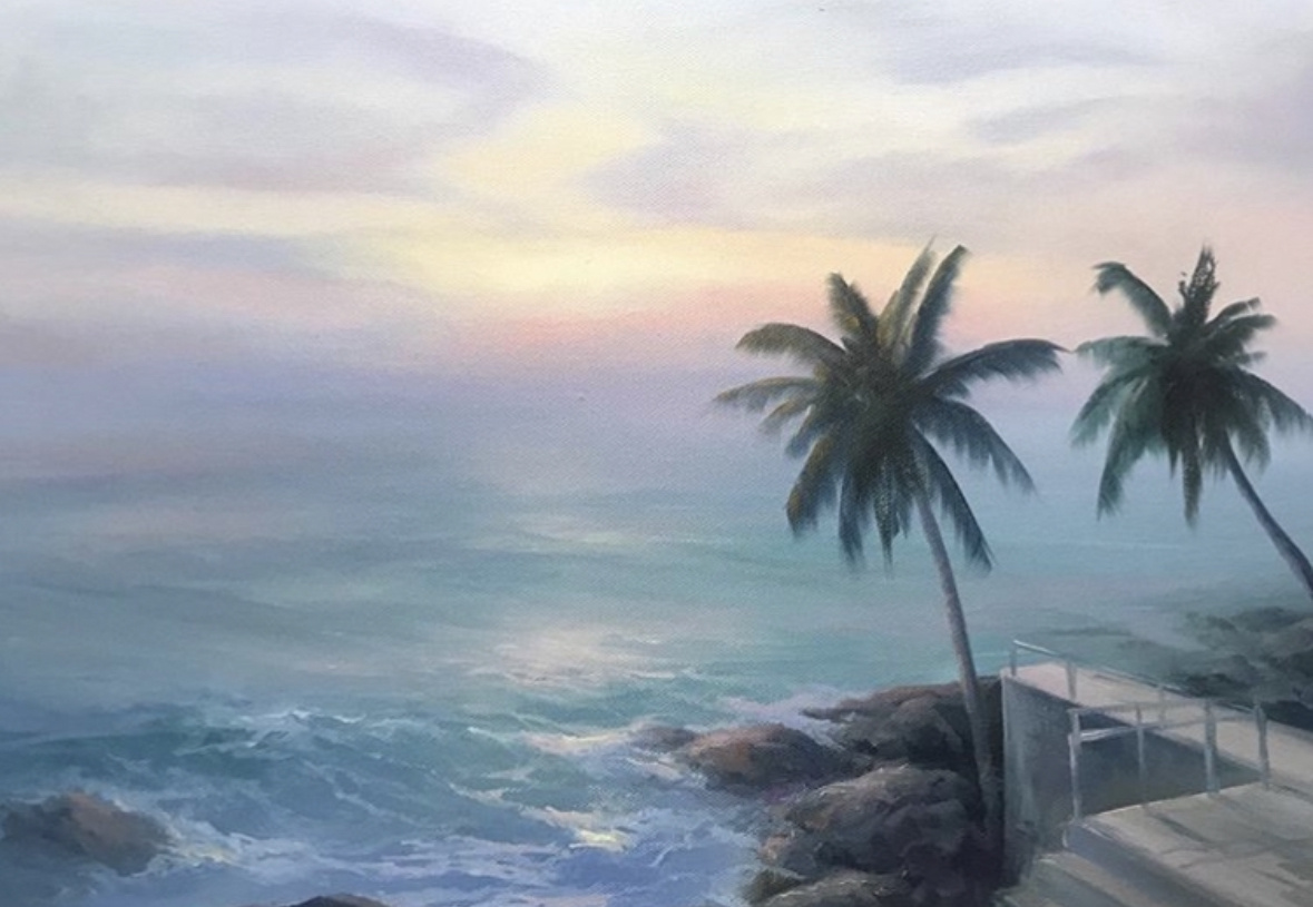 масло; холст 40х60