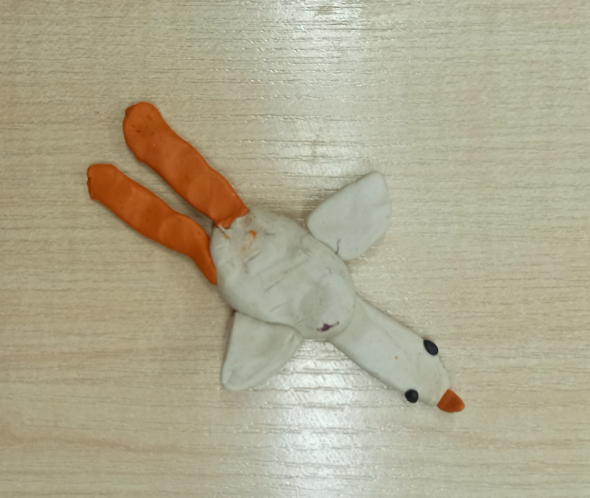 Любимая игрушка Ани "Гусь-обнимусь"