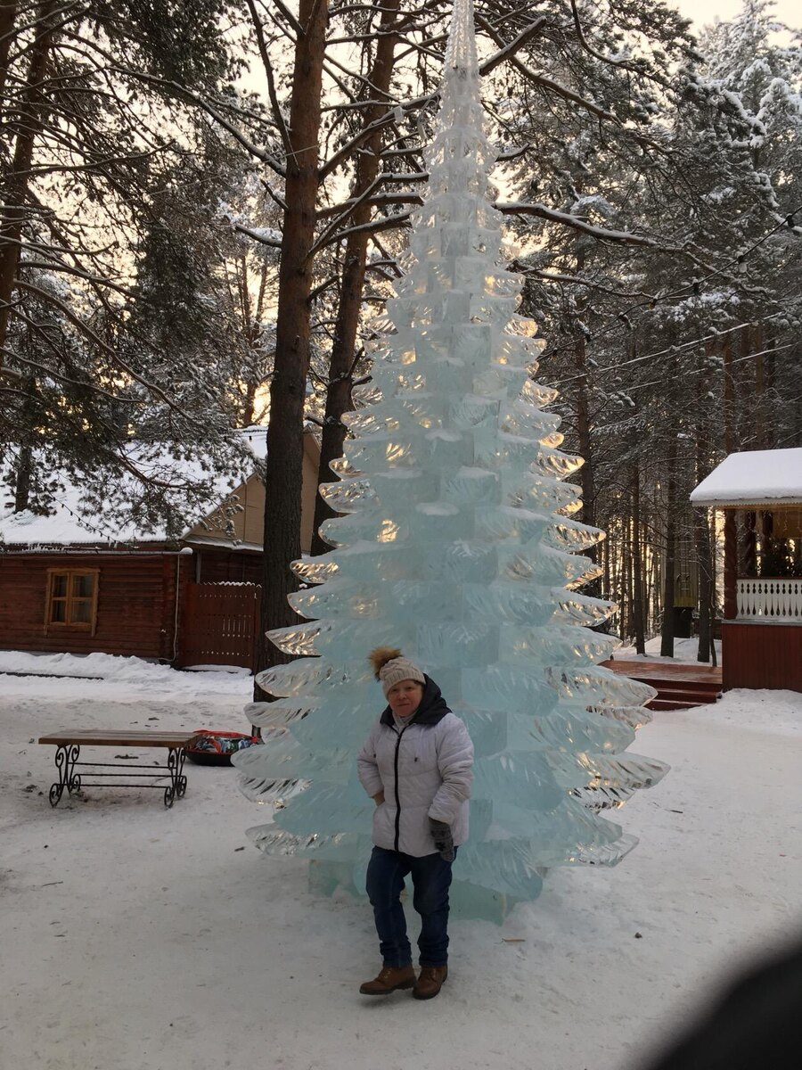 Ледяная ёлочка 
