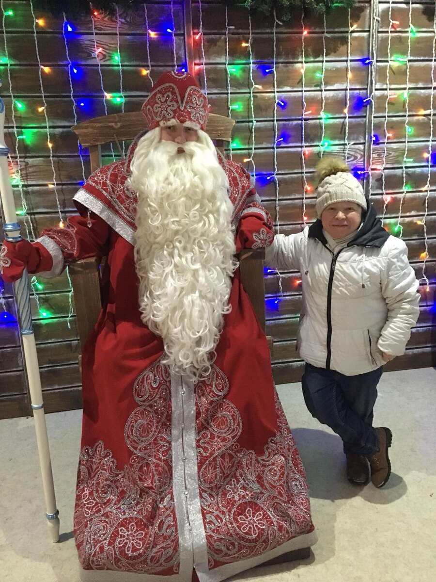 Встреча с дедом Морозом прошла на высшем уровне.