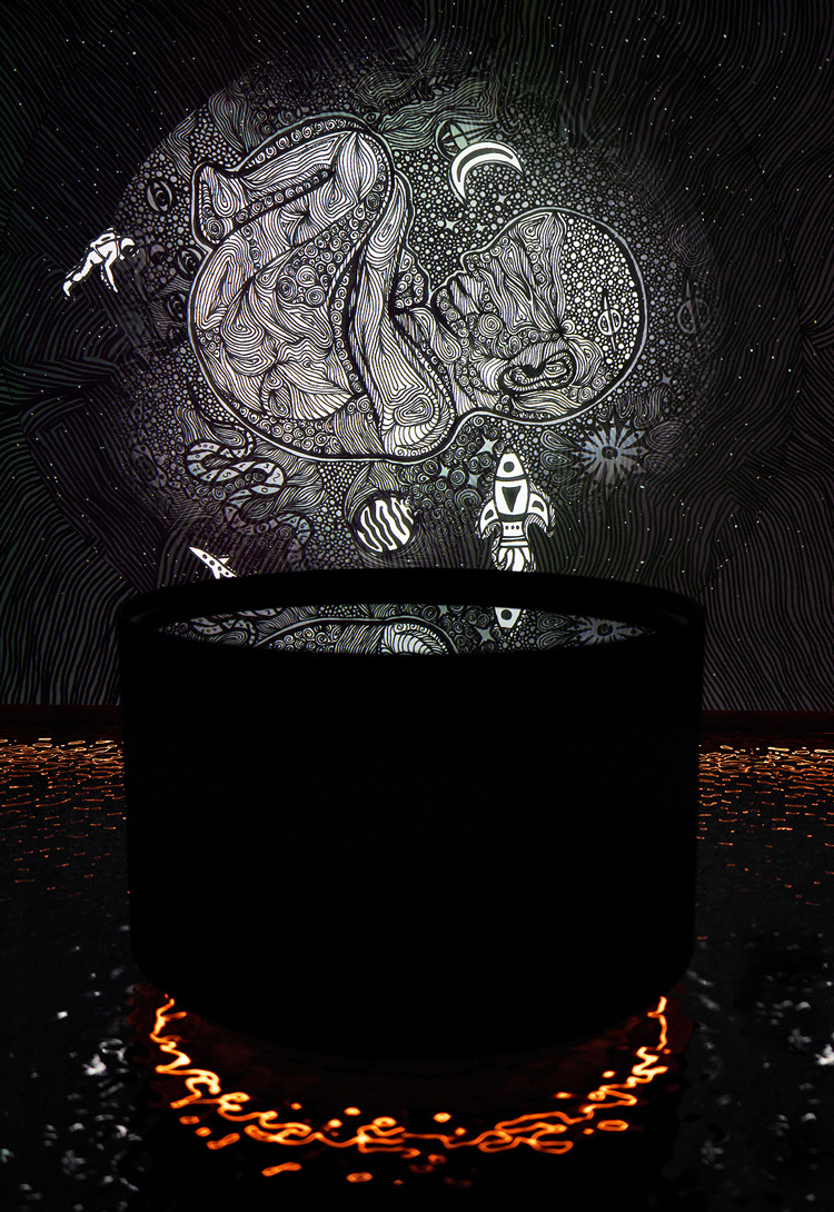 Лейла Алиева. Инсталляция «Священный Грааль жизни»