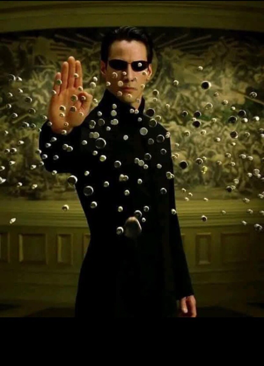 Скриншот из фильма Матрица 