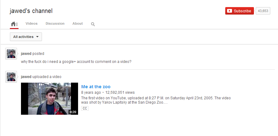 Первый  ролик  с  ютуба