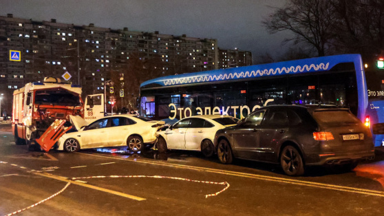    Крупное ДТП на юго-востоке Москвы: 17 пострадавших Андрей Галкин