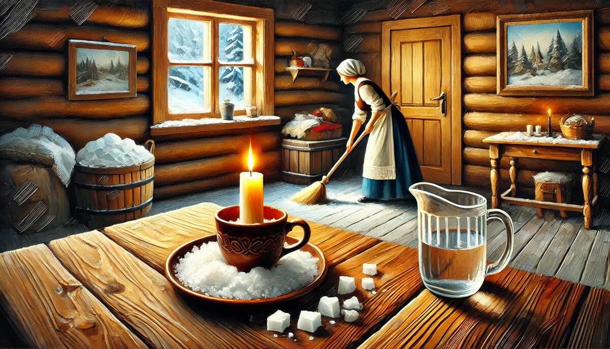 В Филимонов день проводили уборку, отпугивающую злых духов, и окропляли дом святой или талой водой для защиты от негатива.