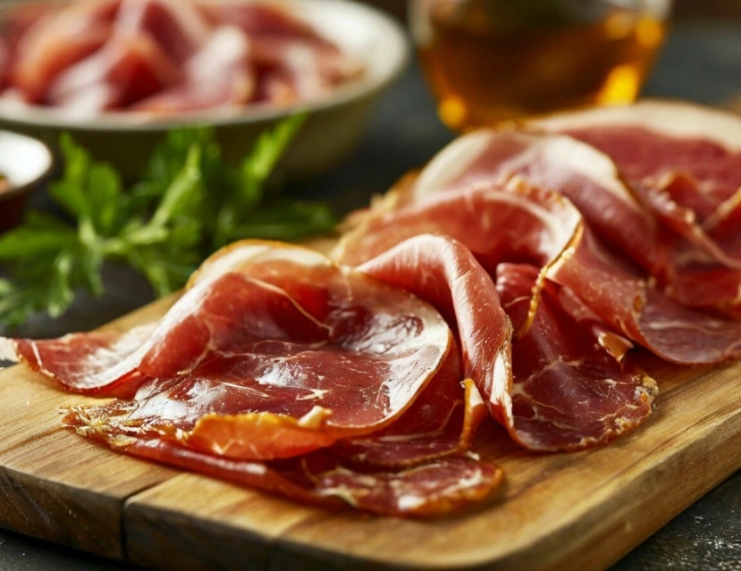 Испанский хамон, изображение сгенерировано ИИ