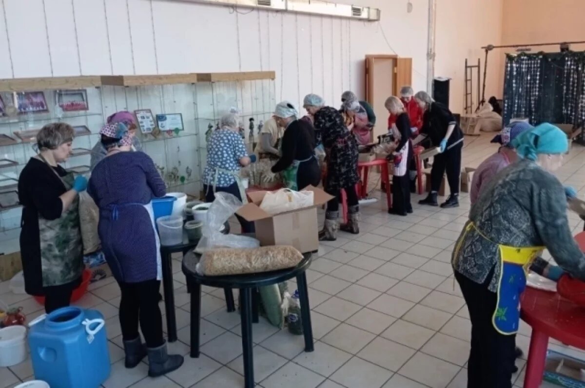    Более 3 тыс порций сухих блюд отправят участникам СВО из Забайкалья