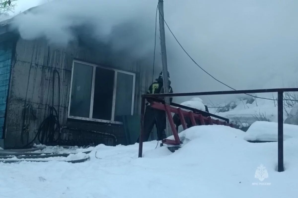    В МЧС раскрыли подробности смертельного пожара в доме в Петропавловске