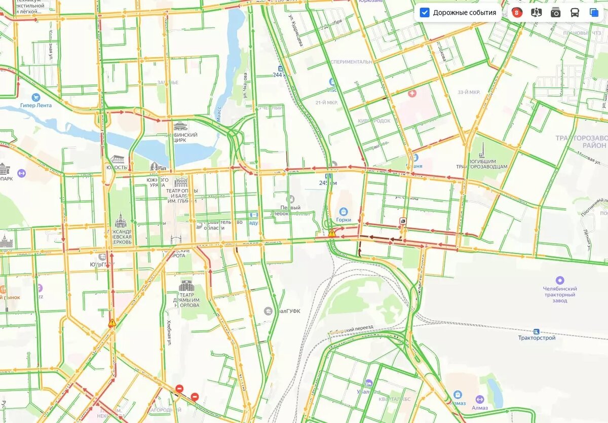     Источник: «Яндекс.Пробки»