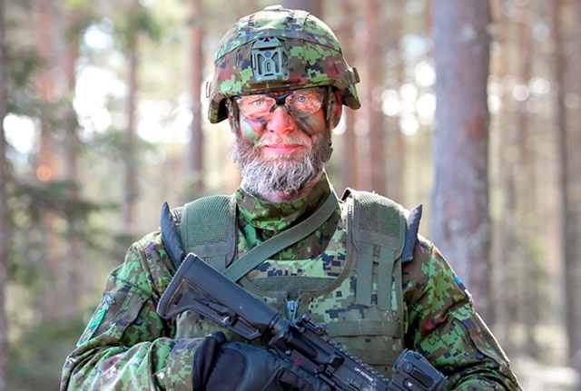 Вот он, гигант стратегической мысли, наследник Сунь-цзы и Мольтке в одном лице, эстонский генерал Андрус Мерило (фото из открытых источников)