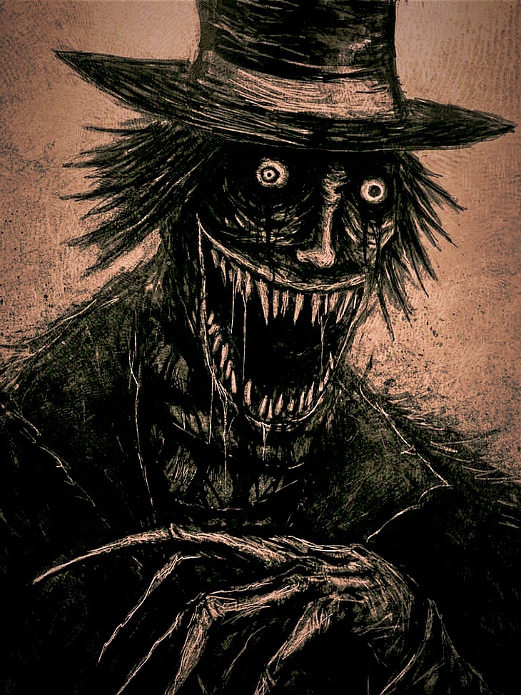 Многие в детстве боялись подобного монстра.