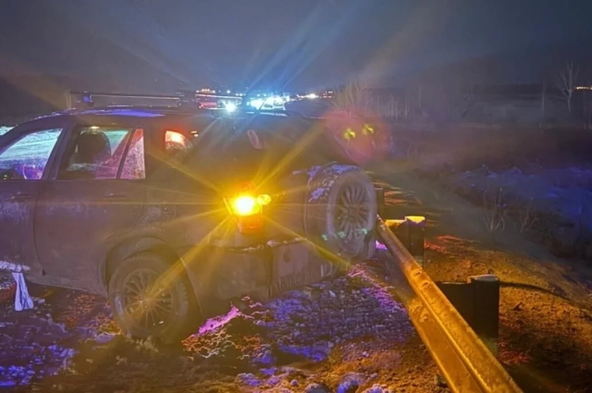    Водитель легковушки погиб в лобовом ДТП под Челябинском