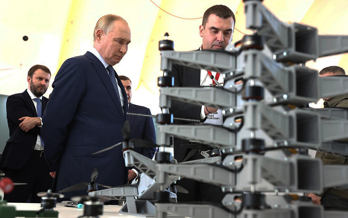 Российская экономика смогла выдержать натиск западных санкций. Фото: kremlin.ru