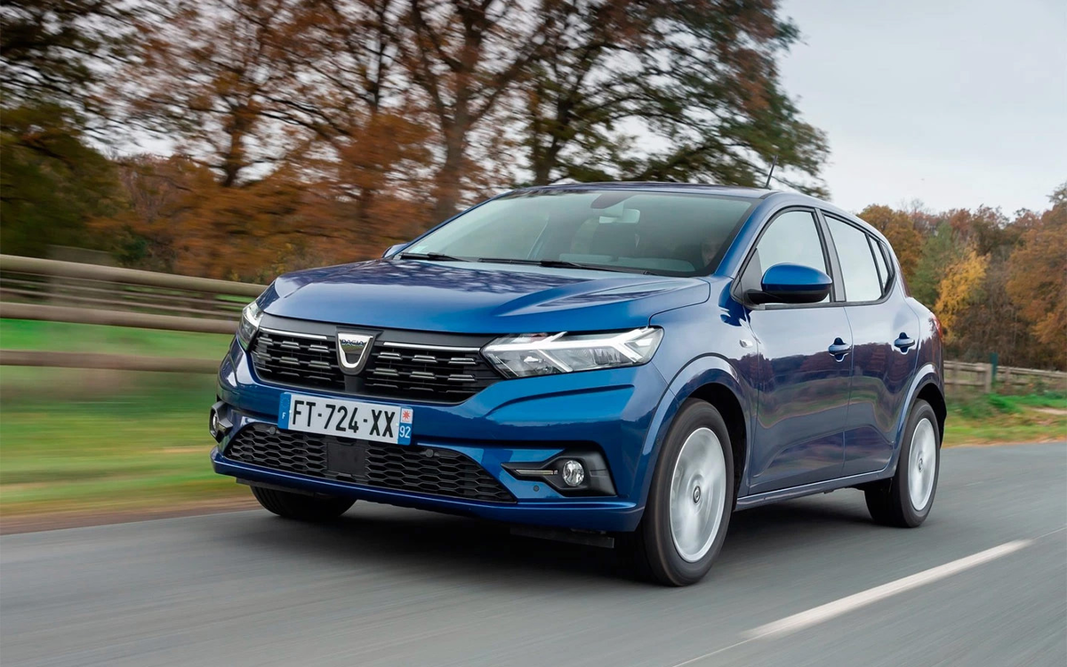 Dacia Sandero - самый продаваемый новый легковой автомобиль в Европе по итогам ноября 2024 года.