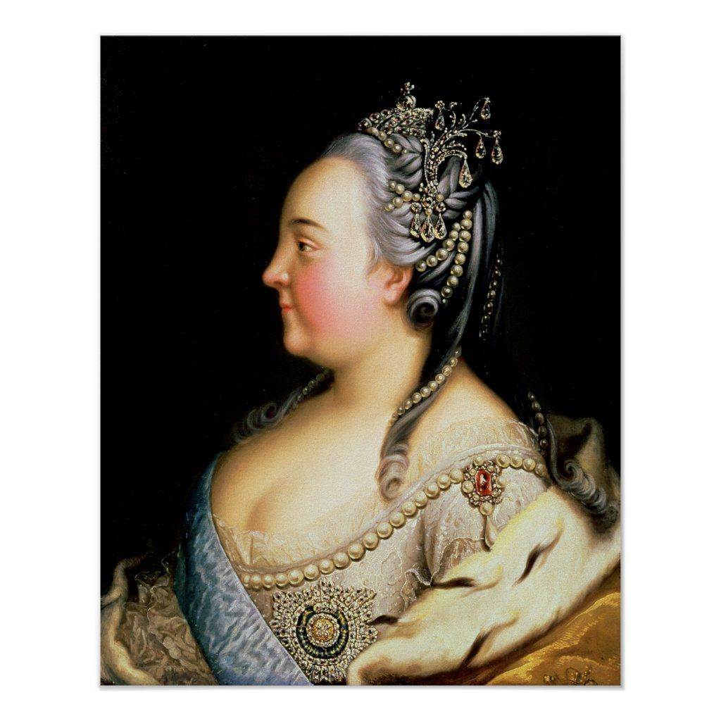 Портрет Елизаветы Петровны. Художник Генрих Бухгольц.
