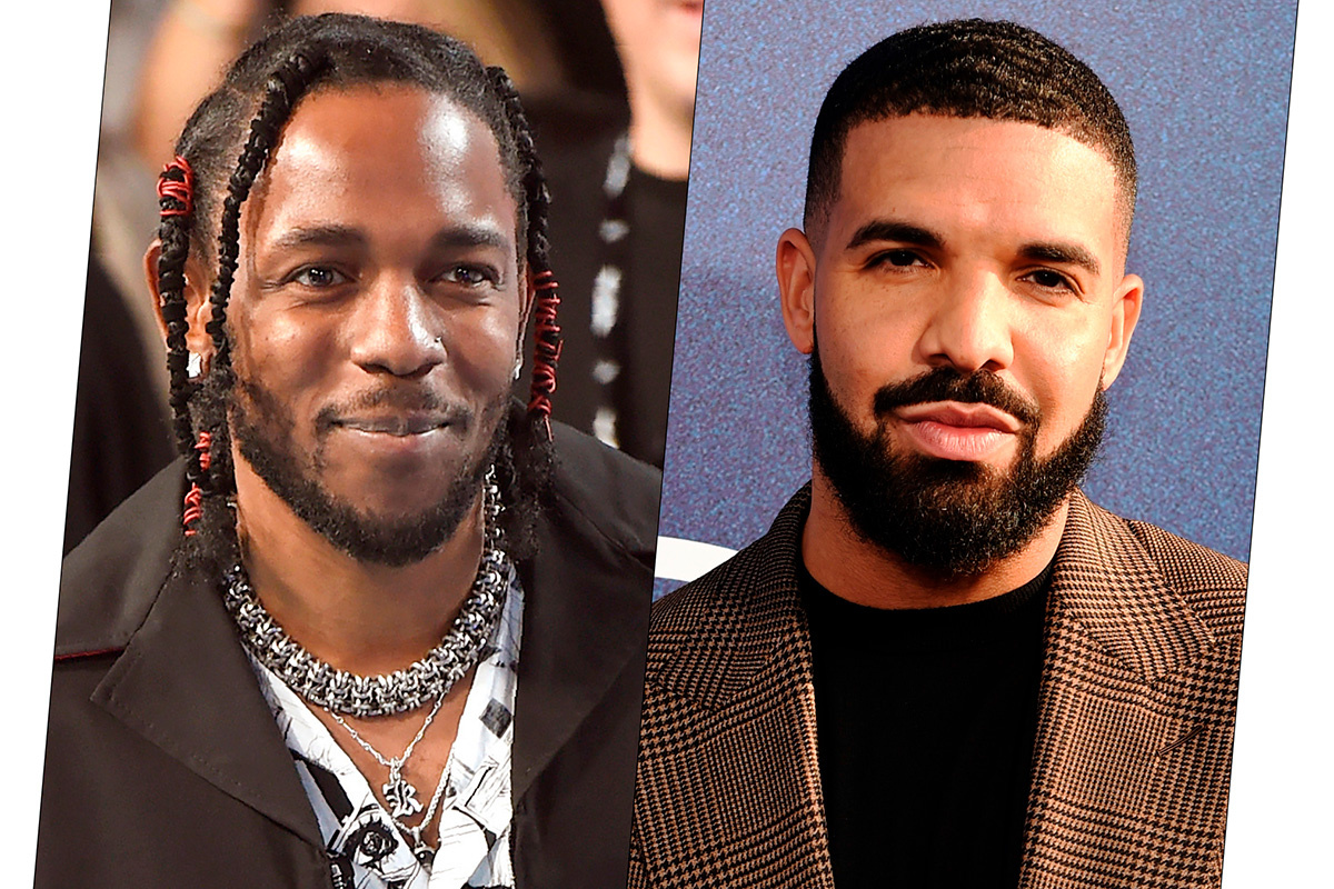 Chris Pizzello / AP / ТАСС📷Кендрик Ламар и Дрейк