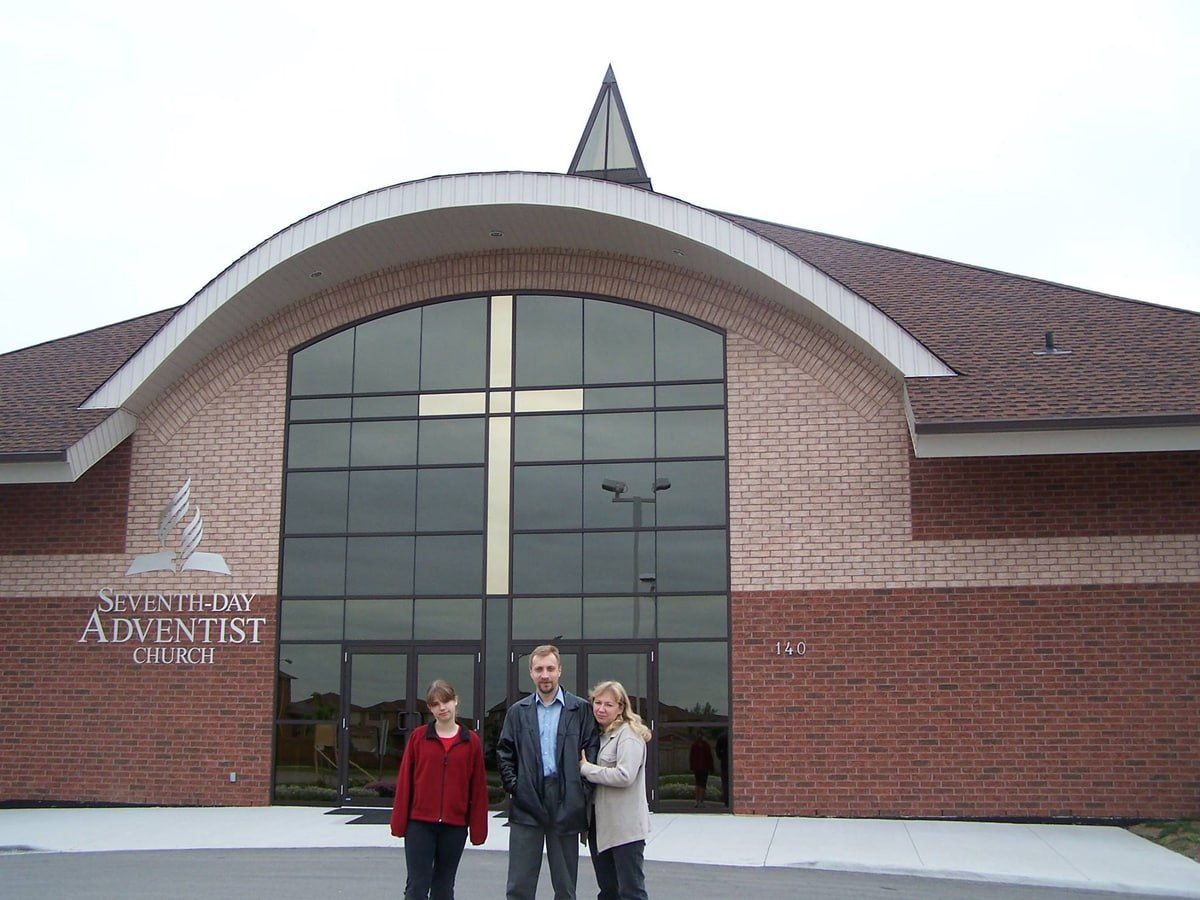 Одна из моих церквей где довелось служить пастором. 