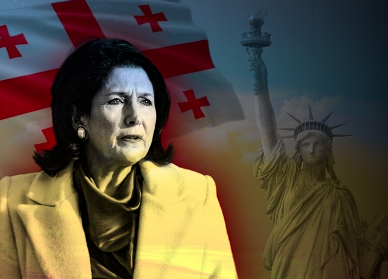    Саломе Зурабишвили. Грузия. Иллюстрация: REX