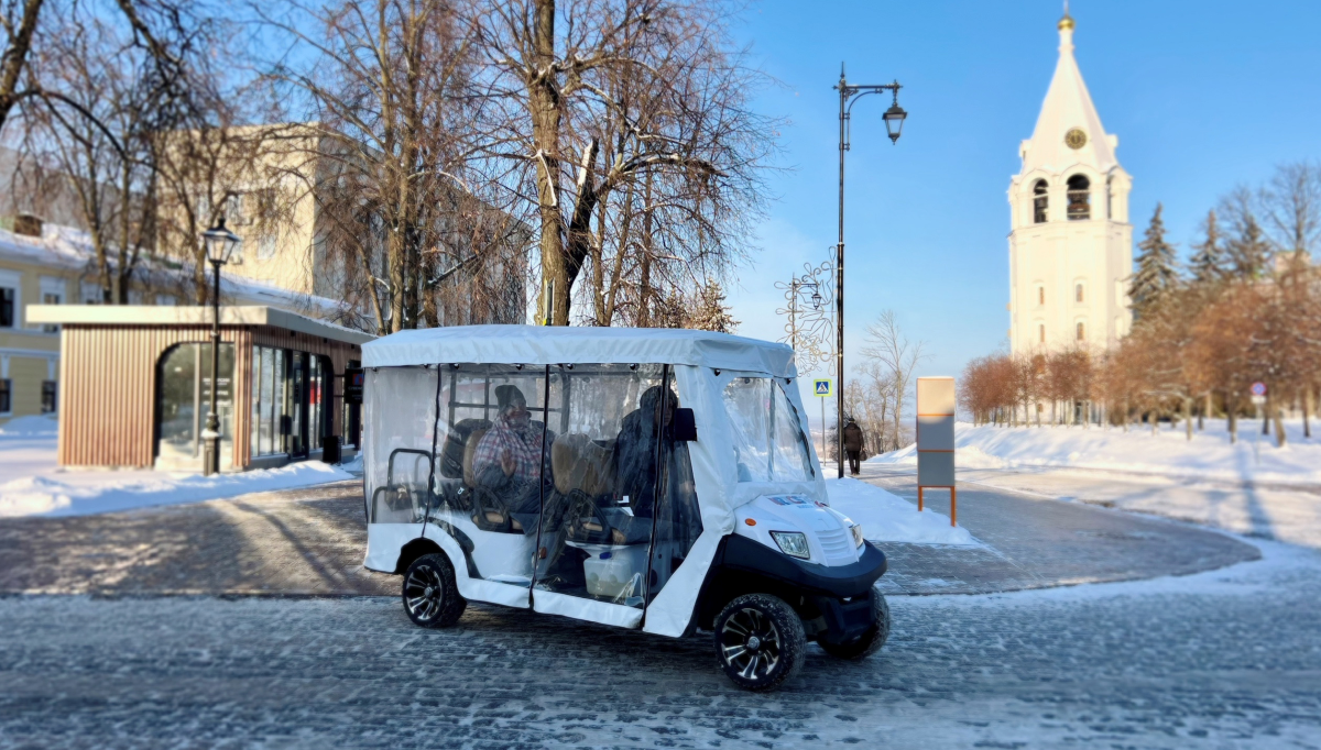    Экскурсия на электрокарах длится 30 минут