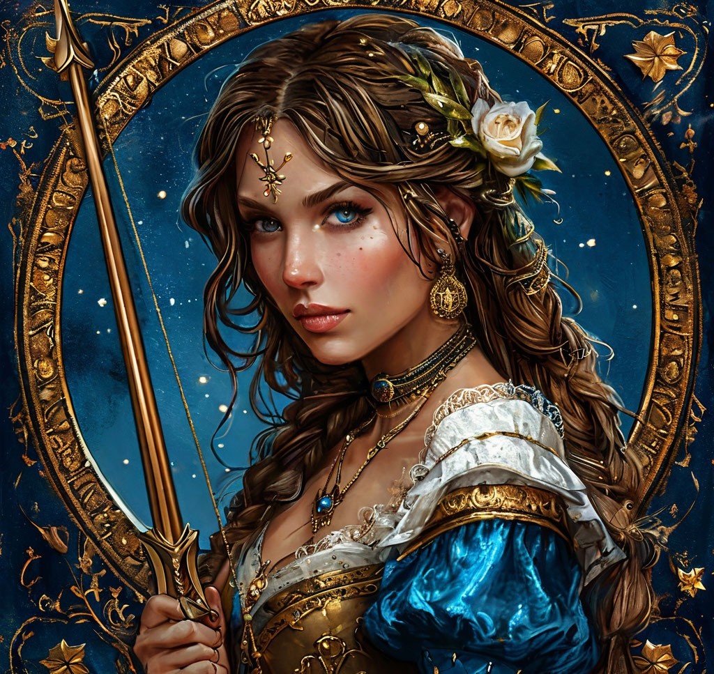 Чего ожидать Стрельцам в 2025 году. Иллюстрация сгенерирована нейросетью