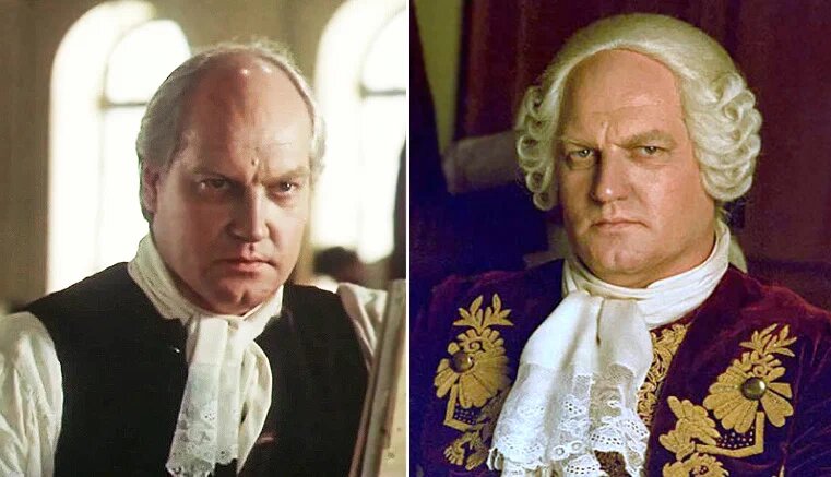 Ви́ктор  Степа́нов в роли Михайло Ломоносова