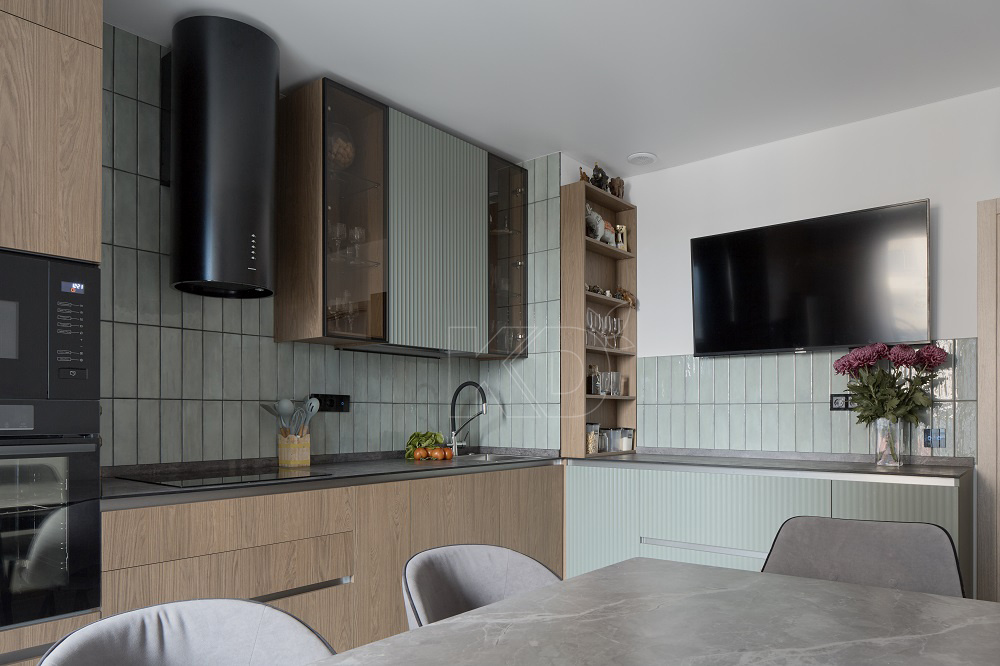 Фасада из экоплиты Egger имитируют внешний вид и текстуру натуральной древесины