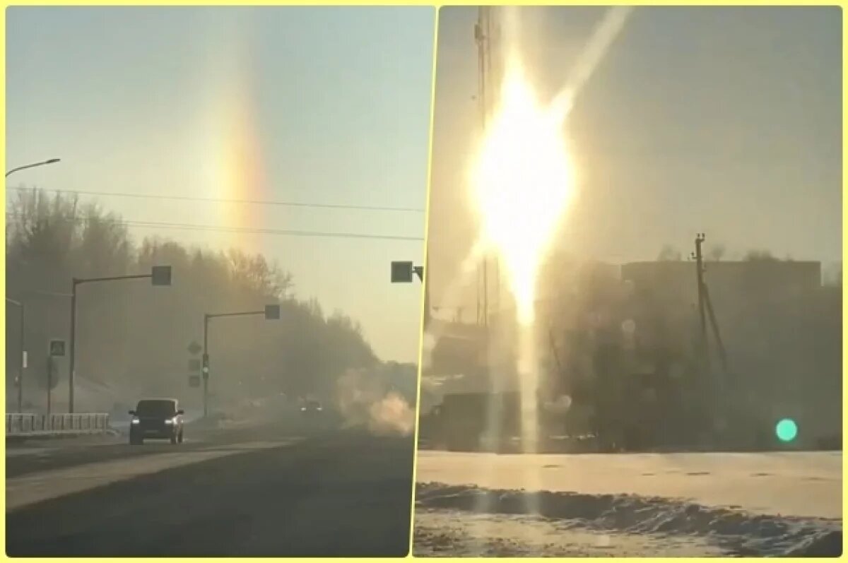    Сразу несколько Солнц заметили на декабрьском небе в Новосибирске