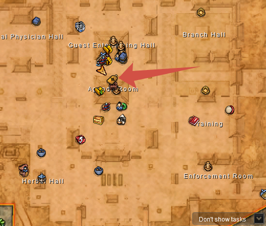 Вот такая у него иконка на карте