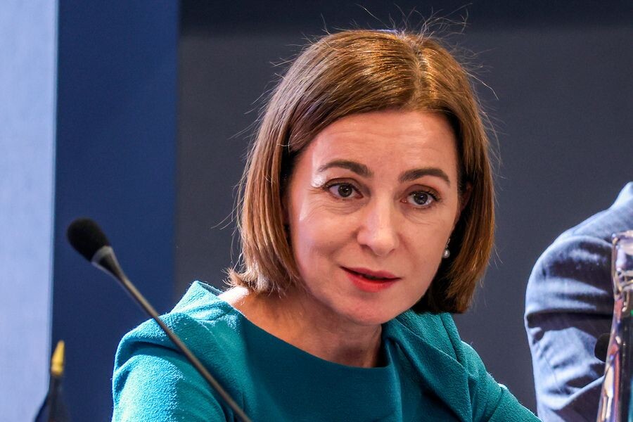    Президент Молдавии Майя Санду / Источник: © ZAK BENNETT/AP/TASS