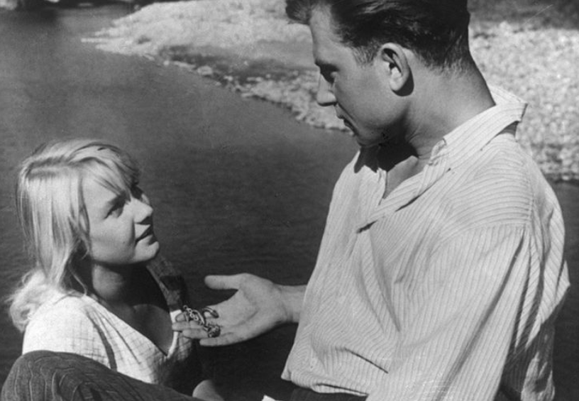 Ия Арепина в фильме «Под стук колес», 1958
