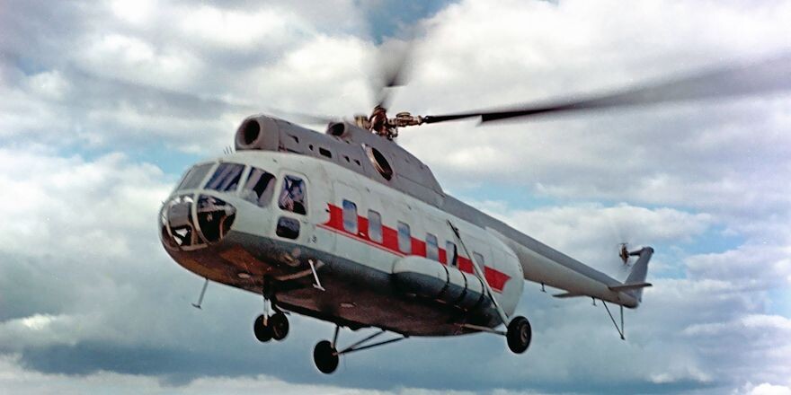 Вариант Ми-8 с одним двигателем