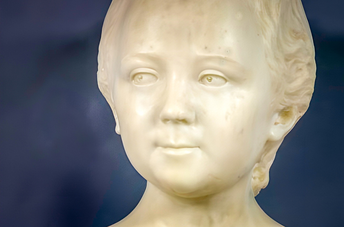 Федот Шубин. Бюст великого князя Александра Павловича. 1782. Из коллекции ГМЗ «Царское Село»