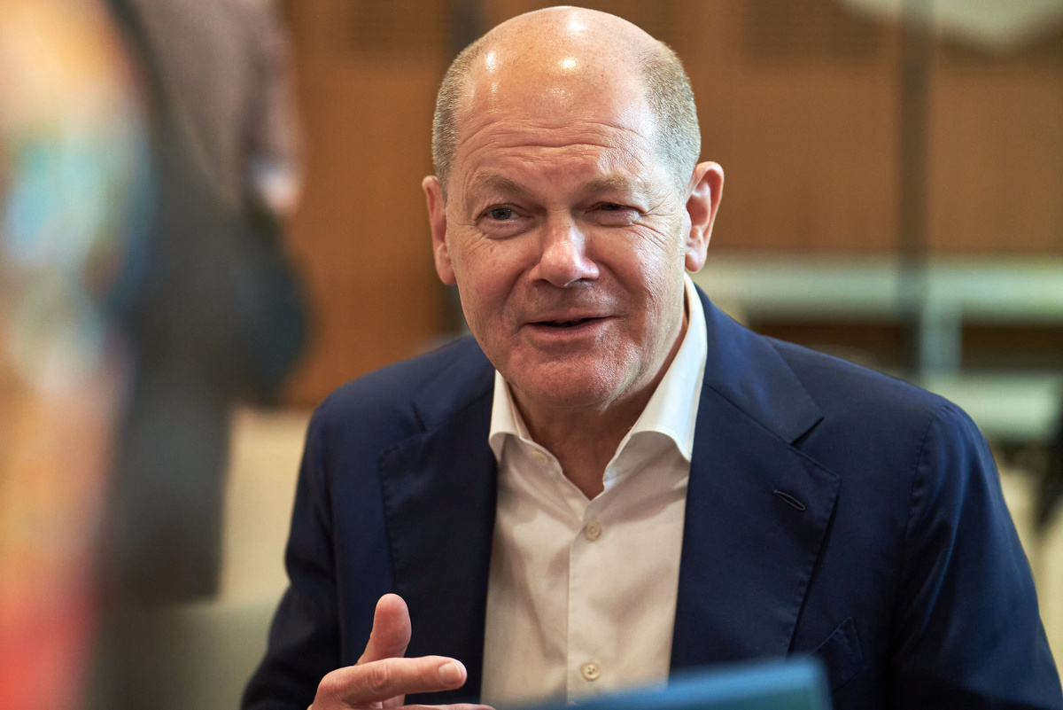 Шольц в последнее время часто становится причиной недовольства Зеленского.  Фото: flickr.com / Jugendpresse Deutschland / Joscha F. Westerkamp / Creative Commons Attribution 2.0 (CC BY 2.0)